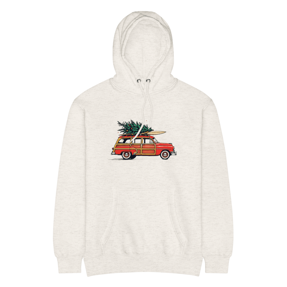 Surf Wagon Christmas Premium Hoodie